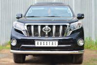 Защита переднего бампера d76 для Toyota LC Prado 150 2014, Slitkoff LCPZ-001714