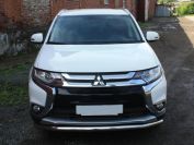 Защита переднего бампера d60 для Mitsubishi Outlander 2015, MSO.15.02, Россия