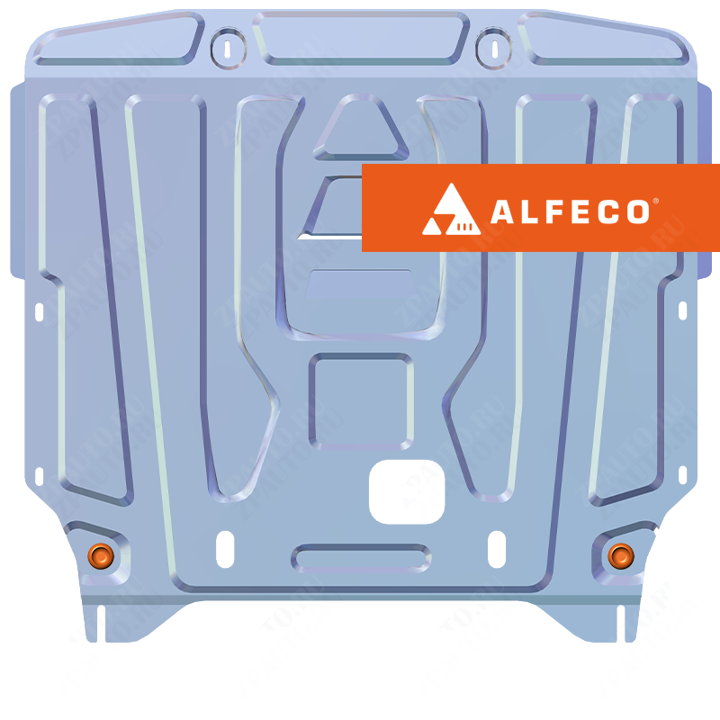 Защита  картера и КПП Kia Cerato III рестайлинг 2015.10-2018 V-all , ALFeco, алюминий 4мм, арт. ALF1132al-2