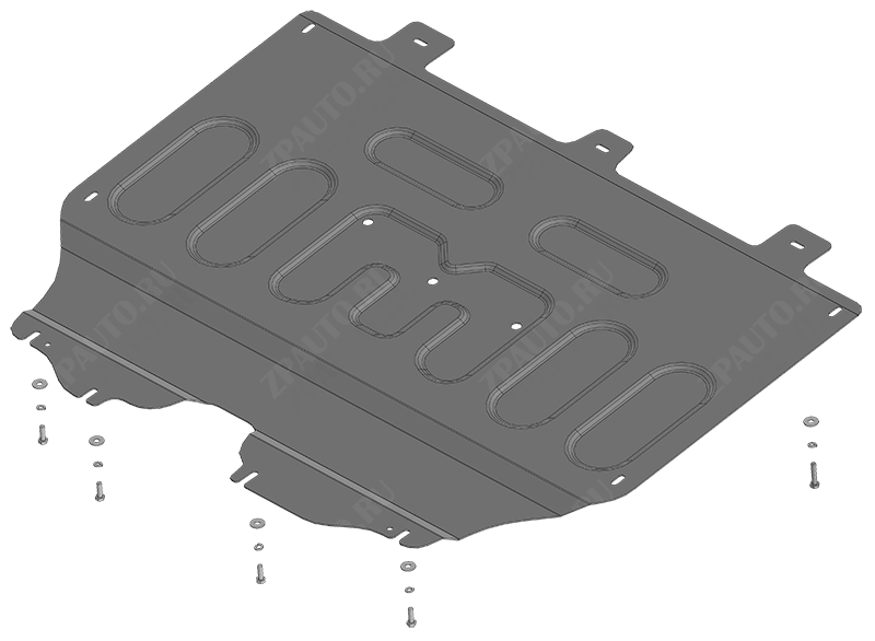 Защита стальная Мотодор (Двигатель, Коробка переключения передач), 2 мм,  для Dongfeng Shine Max  2022- арт. 78602