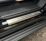 Накладки на пороги (лист шлифованный с полосой) 4шт Haval H3 1.5 2WD 2024 арт. HAVH324-01