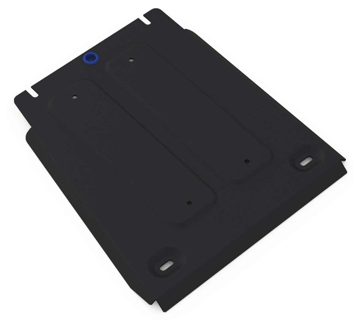 Защита КПП Rival для Genesis G80 4WD 2017-2020, сталь 1.8 мм, с крепежом, штампованная, 111.2355.1