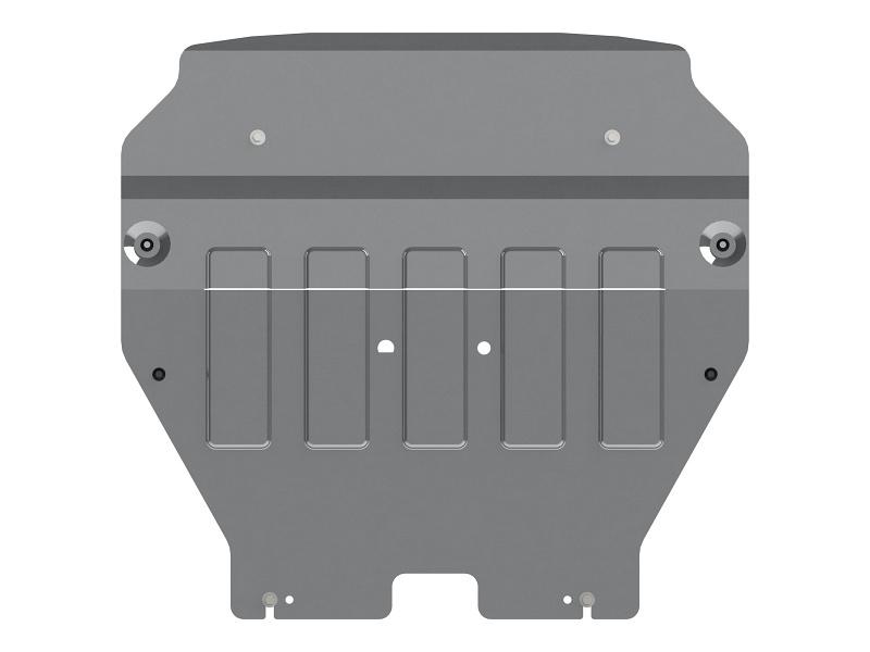 Защита картера и КПП для VOLKSWAGEN Transporter T6  2015 - , V-1.9TDI, 2.0TDI, 2.0, Sheriff, алюминий 4 мм, арт. 26.3597