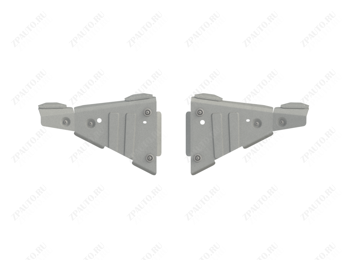 Защита передних рычагов для POLARIS RZR PRO XP 2019 -, алюминий 4 мм, STORM, арт. 4887