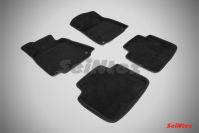 Ковры салонные 3D черные для Lexus GS III 2008-2012, Seintex 81965