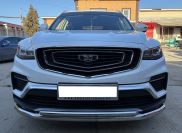 Защита переднего бампера двойная для автомобиля BELGEE X70 2024 арт. BLG.X70.24.03