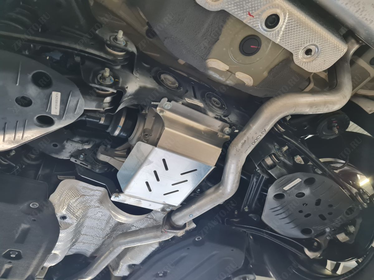 10.28ABC Защита редуктора Genesis GV70 (2020-)(алюминий 4 мм)