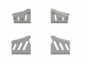 Защита рычагов для LINHAI LANDBOSS 550i 2019, алюминий 4 мм, STORM, арт. 4214