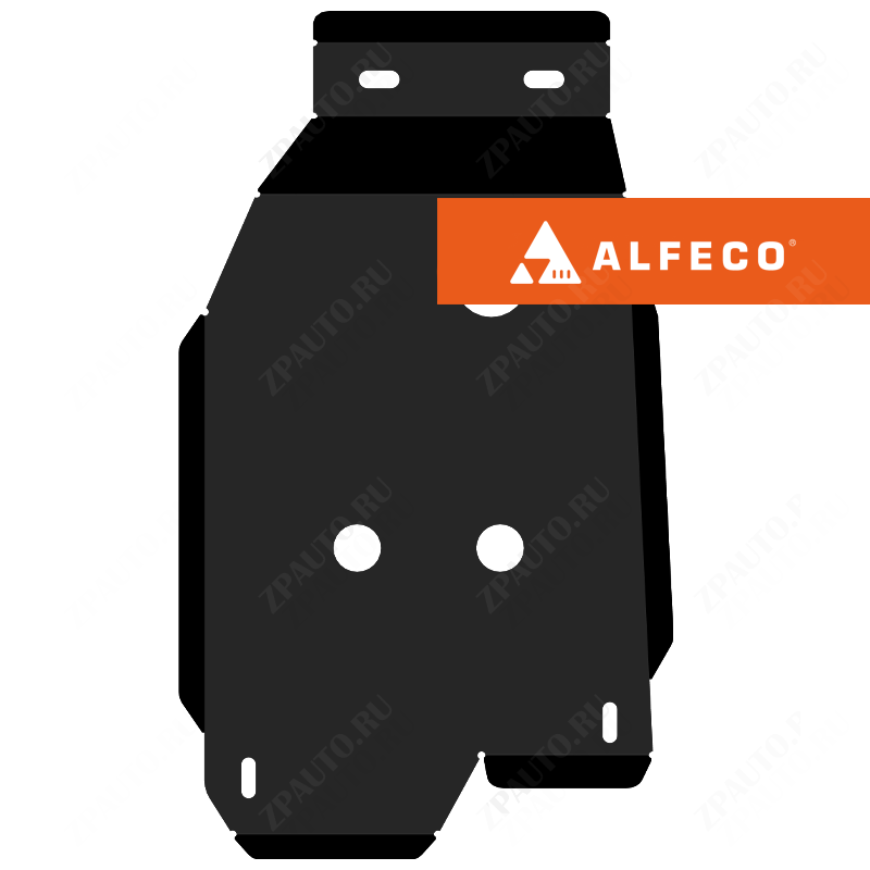 Защита  редуктора заднего моста Kia Sportage IV 4WD 2016-2022 V-all , ALFeco, сталь 2мм, арт. ALF1040st-1