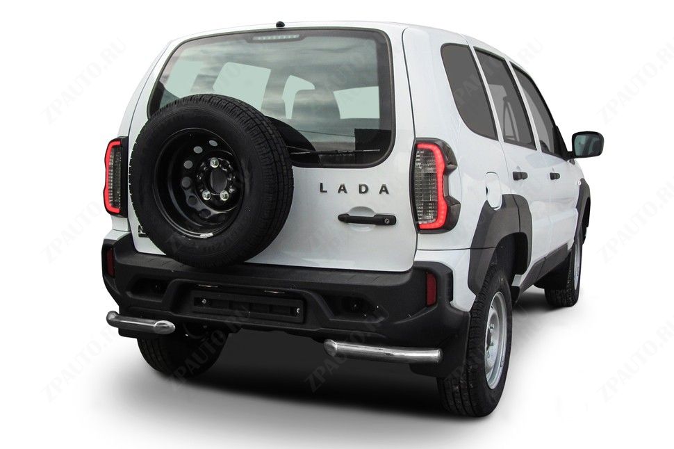 Уголки d57 Lada Niva Travel (2020-2023) , Slitkoff, арт. NivTR014