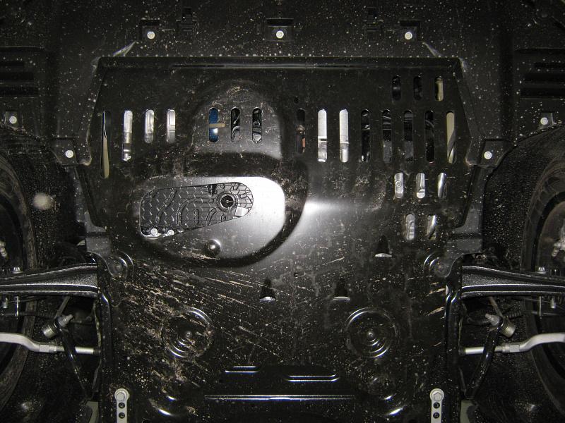 Защита картера и КПП для TOYOTA Proace   2018 -, V-2,0D (177 h.p) AT FWD, Sheriff, сталь 2,0 мм, арт. 24.4415