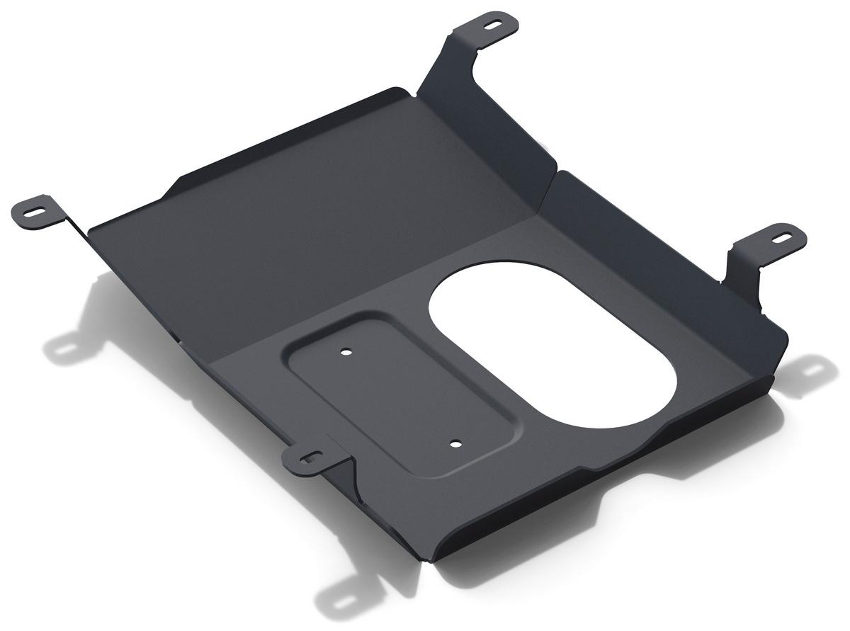 Защита кислородного датчика АвтоБроня для Mazda CX-5 II (V - 2.0; 2.5) 2017-н.в., штампованная, сталь 1.8 мм, без крепежа, 1.03824.1