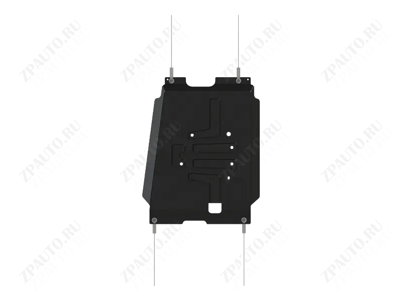 Защита КПП для CHANGAN HUNTER Plus  2023 -  V-2,0T AT FWD, Sheriff, сталь 1,8, арт. 28.6052