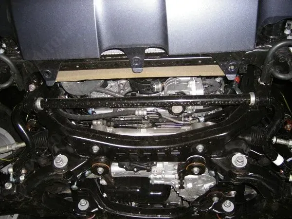 Защита картера для TOYOTA Tundra  2007-2021, V-4.7; 5,7, Sheriff, алюминий 5 мм, арт. 24.1562