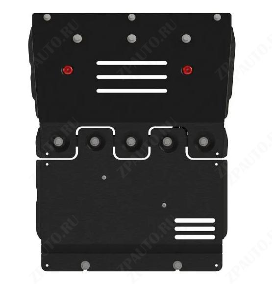 Защита картера для HAVAL H9  2018 - , V-2,0 AT FullWD, 2.0TD AT FullWD, Sheriff, сталь 2,0 мм, арт. 28.4631