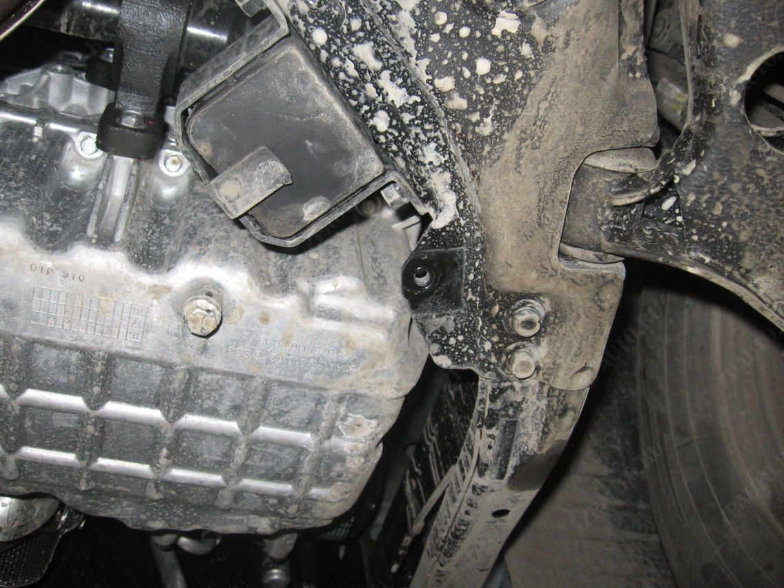 29.3342 Защита картера и КПП Ssang Yong Tivoli V-1,6 АТ 2 wd (2015-) (AL 4 мм)