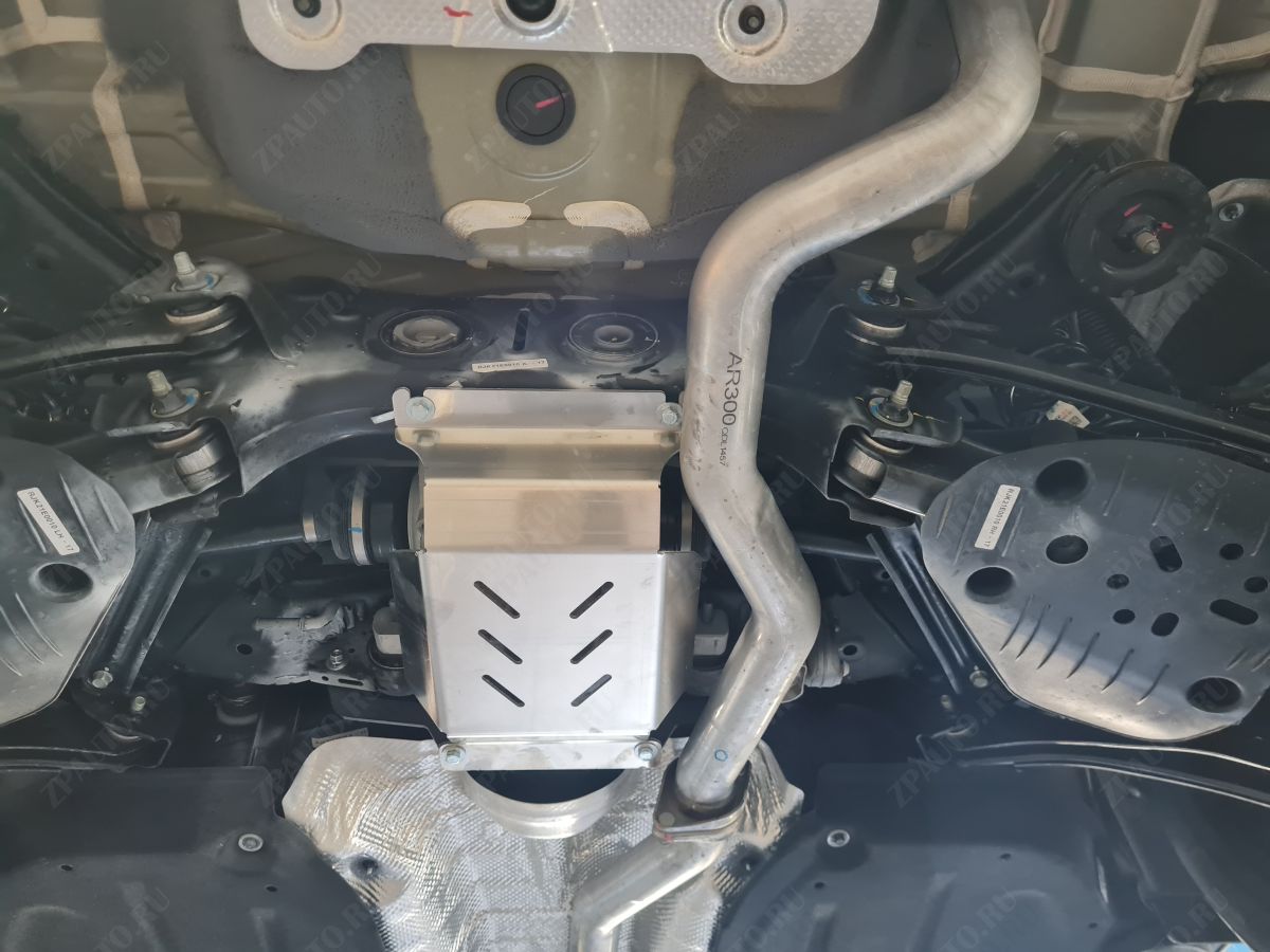 10.28ABC Защита редуктора Genesis GV70 (2020-)(алюминий 4 мм)