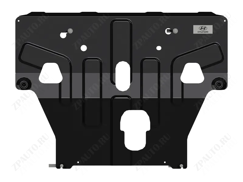 Защита картера и КПП для KIA K5 Китайская сборка 2019 - V-1.5Т, 2.0Т AT FWD, Sheriff, сталь сталь 2,0 мм, арт. 11.4408 V1