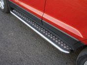 Пороги с площадкой 60,3 мм для автомобиля Ford EcoSport 2014-, TCC Тюнинг FORECOSPOR14-10