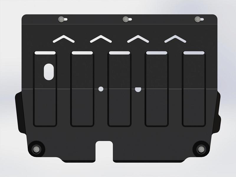 Защита картера и КПП для LIFAN X 50  2015 -, V-1.5 МТ/CVT, Sheriff, сталь 2,0 мм, арт. 28.2922