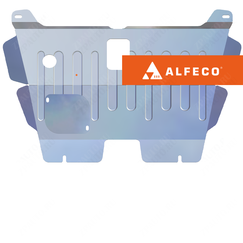 Защита  картера и КПП Hafei Brio 2002-2010 V-1,0 , ALFeco, алюминий 4мм, арт. ALF4001al