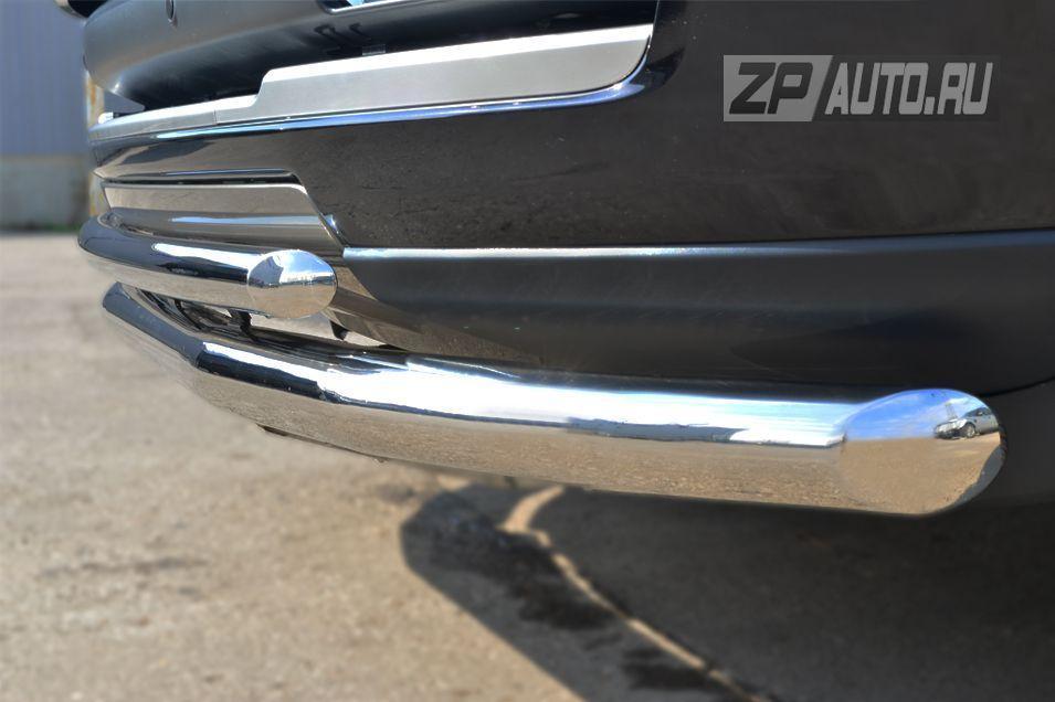 Защита переднего бампера d57/d42 для Land Rover Range Rover 2013, Slitkoff LRV-001441