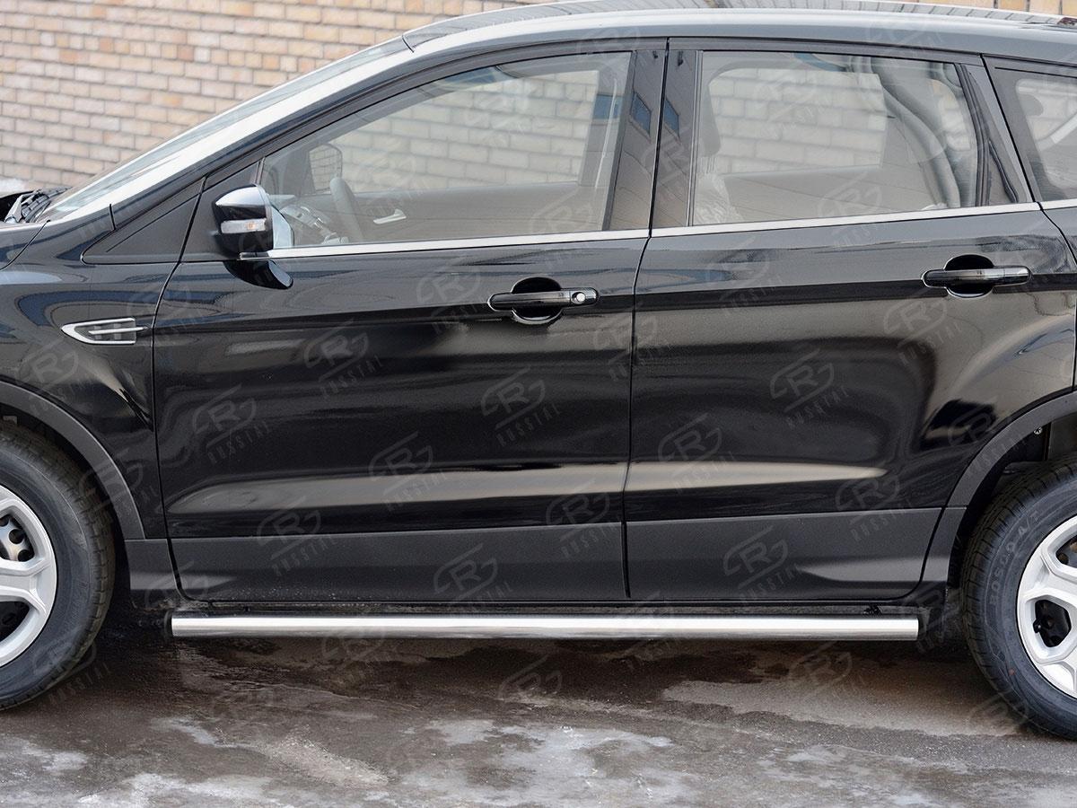 Пороги труба d57 вариант 2 Ford Kuga 2016, Slitkoff FGT-0026012