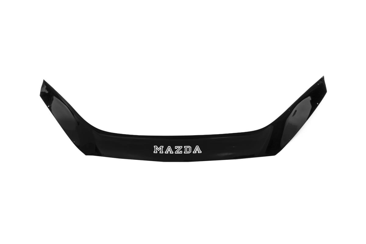 Дефлектор капота (ЕВРО крепеж) MAZDA СХ-5 I 2011-2017 кроссовер