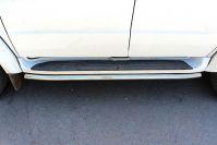 Пороги (обвод штатного порога) d-53 для UAZ Patriot 2014, Технотек UP14_2