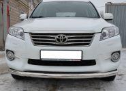 Защита переднего бампера d60 для Toyota RAV4 2009-2012, TRAV.10.01, Россия