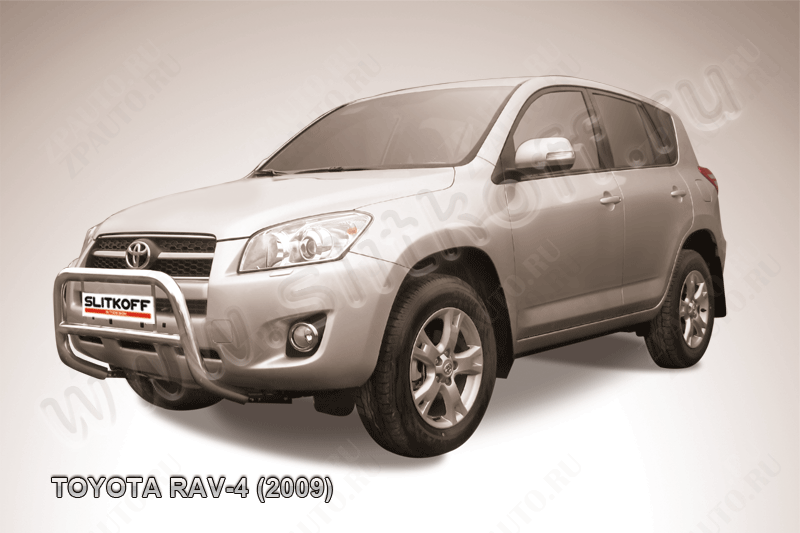 Кенгурятник d57 низкий Toyota Rav-4 (2009-2010) , Slitkoff, арт. TR409-004