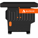 Защита  картера и КПП Nissan Bluebird Sylphy (G10) 2000-2006 V-all , ALFeco, сталь 2мм, арт. ALF1517st