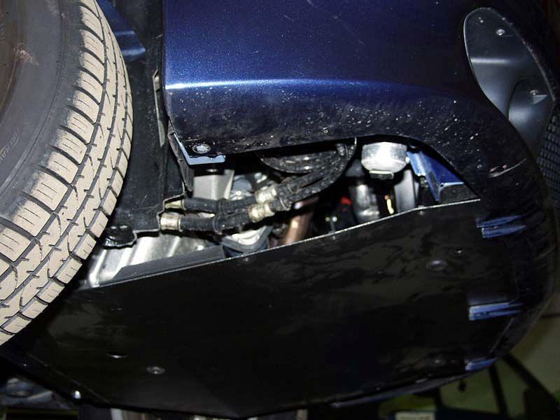 Защита картера и КПП для ALFA ROMEO 156  1997 - 2003, V-1,6; 1,8; 2,0; 2,5; 1,9d; 2,4d, Sheriff, сталь 2,0 мм, арт. 01.0423