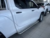 Пороги с накладным листом для автомобиля Great Wall Poer KingKong 2023 арт. GWPKK.23.41