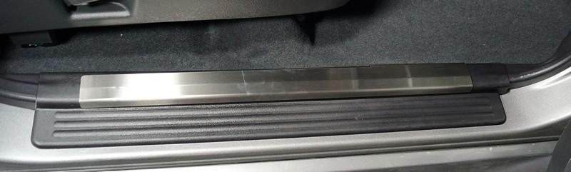 Накладки на пластиковые пороги (лист шлифованный) 4шт для автомобиля Haval H5 2020- TCC Тюнинг арт. HAVH520-04