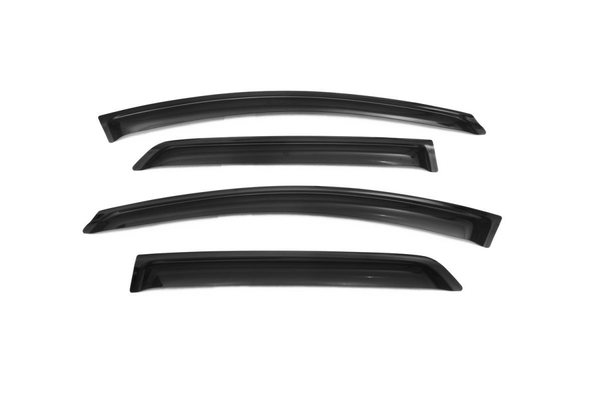 Дефлекторы окон ВАЗ Веста, WG, 17-, 4ч., темный