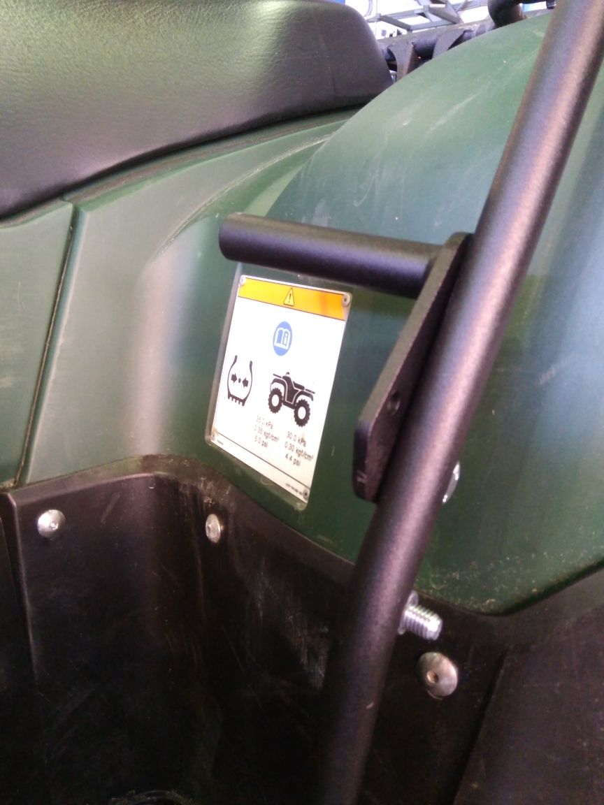 Подножки для пассажира для YAMAHA Grizzly 700 2016 -, STORM, арт. MP 0440