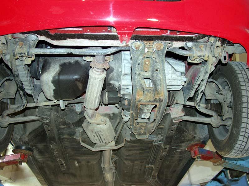 12.0434 Защита картера и КПП Mazda 121 JASM V-1,2;1,3 (1996-2003) / Mazda Demio DW V-1,3;1,5 (1997-2003) (сталь 2,0 мм)