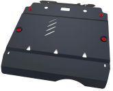 Защита картера и КПП АвтоБроня для Mercedes-Benz B-klasse W245 (V - 1.5; 1.7; 2.0) 2005-2011, сталь 1.8 мм, с крепежом, 111.03916.1