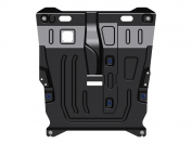 Защита картера и КПП для MITSUBISHI Lancer X  2007 - 2017 V-1.5 ; 1.6 ; 1.8 ; 2.0, Sheriff, сталь 1,8 мм, арт. 14.1530 V1