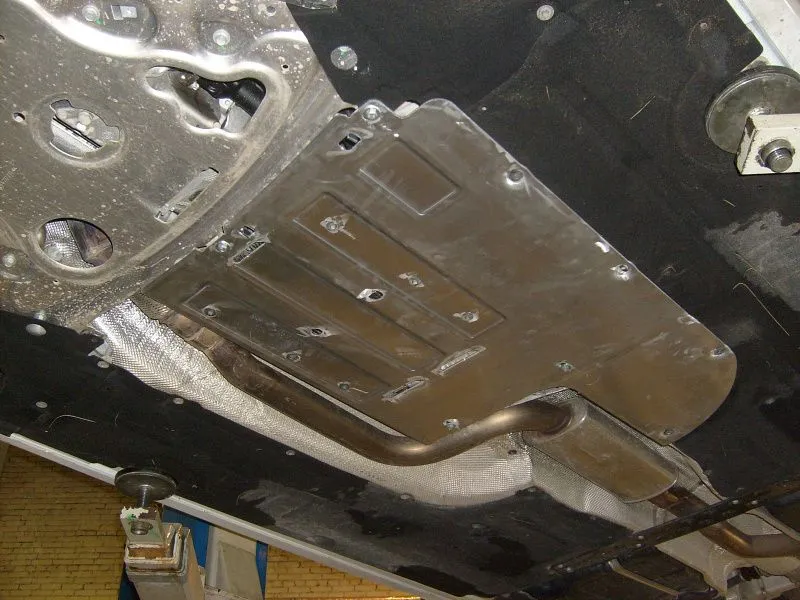 Защита КПП и РК для BMW 5 Series  2015 - 2017, V-2,2  (245 л.с.) АТ Xdrive, Sheriff, алюминий 4 мм, арт. 03.3137