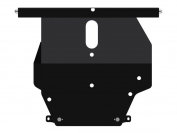 Защита картера и КПП для TOYOTA Sprinter Carib  1995 - 2002, V-1,4; 1,6; 1,9D; 2,0D; 2,2D, Sheriff, сталь 2,0 мм, арт. 24.0065