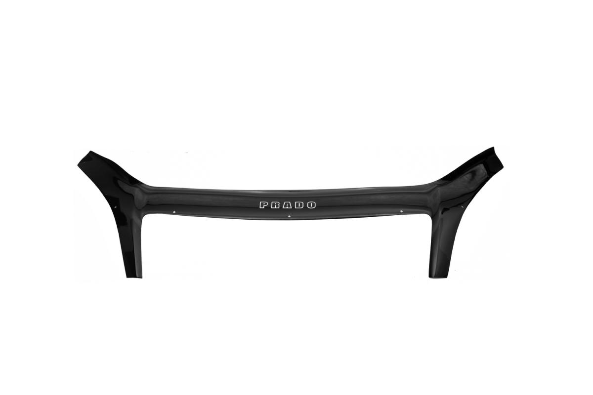 Дефлектор капота (ЕВРО крепеж) TOYOTA LAND CRUISER PRADO 120 2002-2009 внедорожник