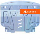 Защита  картера и КПП Toyota Spade 2012-2020 V-1,5 FWD , ALFeco, алюминий 4мм, арт. ALF24126al-2