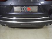 Накладка на задний бампер (лист шлифованный) для автомобиля Exeed VX 2.0L 4WD 2021-,TCC Тюнинг ,арт. EXEEDVX21-06