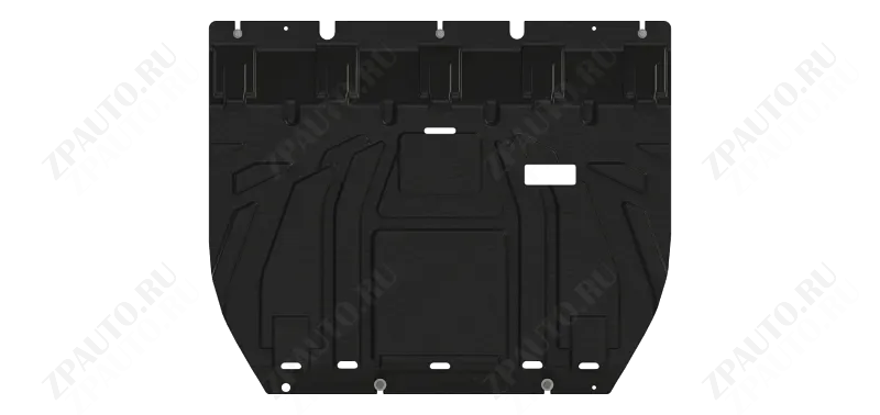 Защита картера и КПП для JETOUR X90 PLUS  2023 - V-1,5 AT; 2.0 AТ, FWD, Sheriff, сталь 1,8 мм, арт. 59.6215