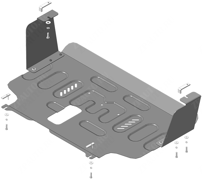 Ковер багажный модельный высокий борт для Honda Civic IX (sedan) 2011-, Элерон 70705
