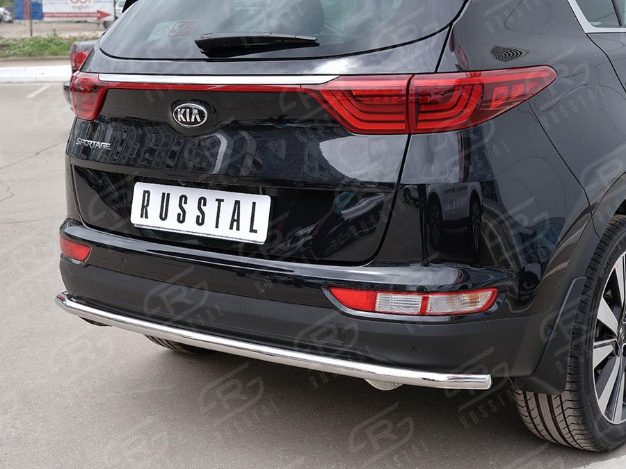 Защита заднего бампера d42 Kia Sportage 2016, Slitkoff KSZ-002293