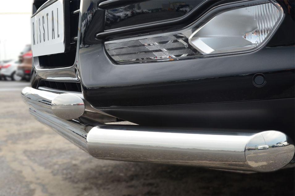 Защита переднего бампера d76/57 для Ford Kuga 2013, Slitkoff FGZ-001379