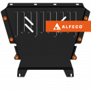 Защита  картера и КПП Renault Kangoo 2008-2013 V-1,5;1,6 , ALFeco, сталь 2мм, арт. ALF1856st